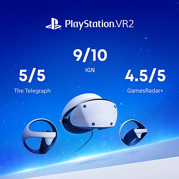 PlayStation VR2 (PSVR2) Core Headset + 2 Sense Controllers