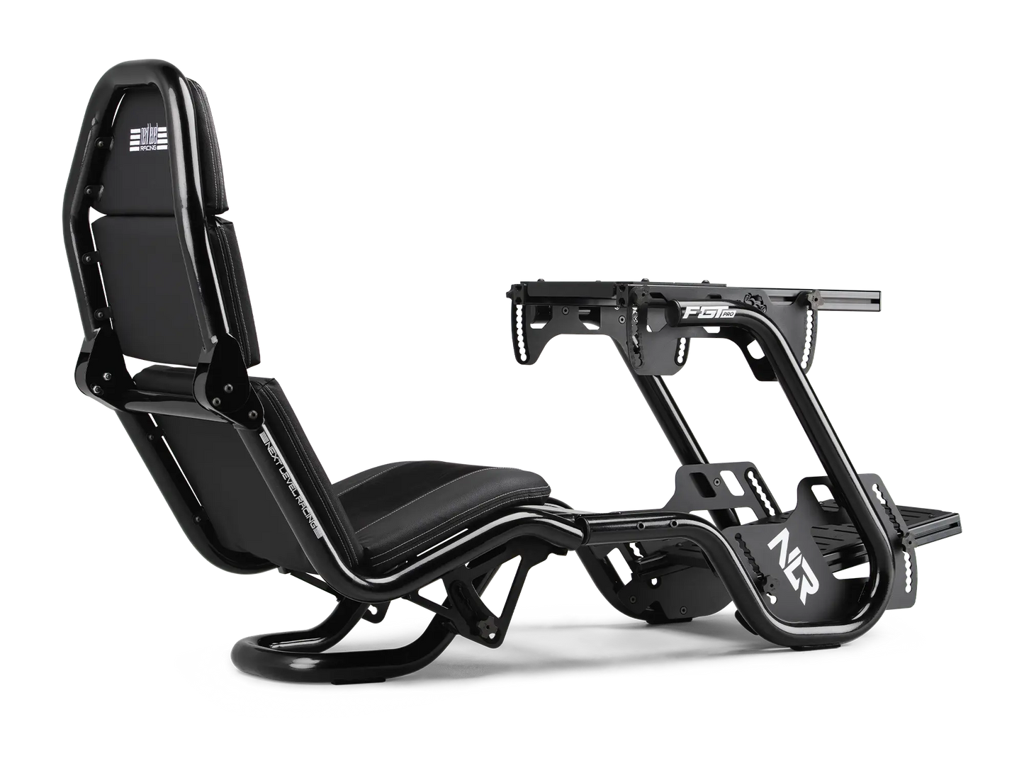 Next Level Racing F-GT Pro Formula and GT Racing Simulator Cockpit - Black Edition