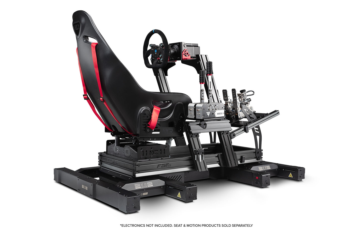Next Level Racing Aluminum F-GT Elite Cockpit Front & Side Mount Edition