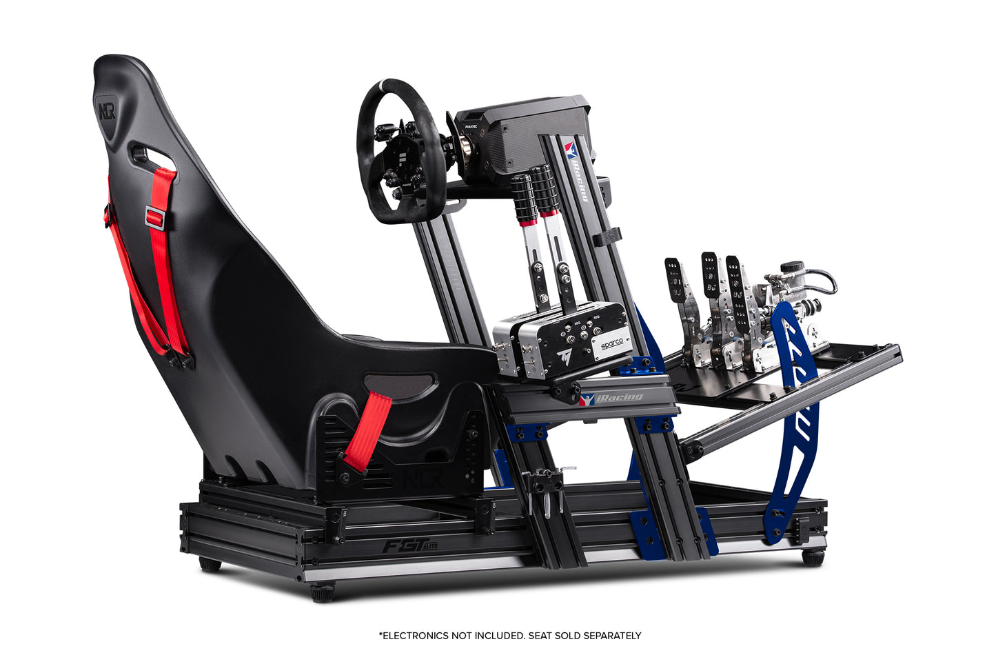 Next Level Racing Aluminum F-GT Elite Cockpit iRacing Edition