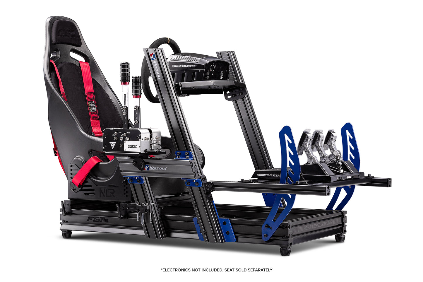 Next Level Racing Aluminum F-GT Elite Cockpit iRacing Edition