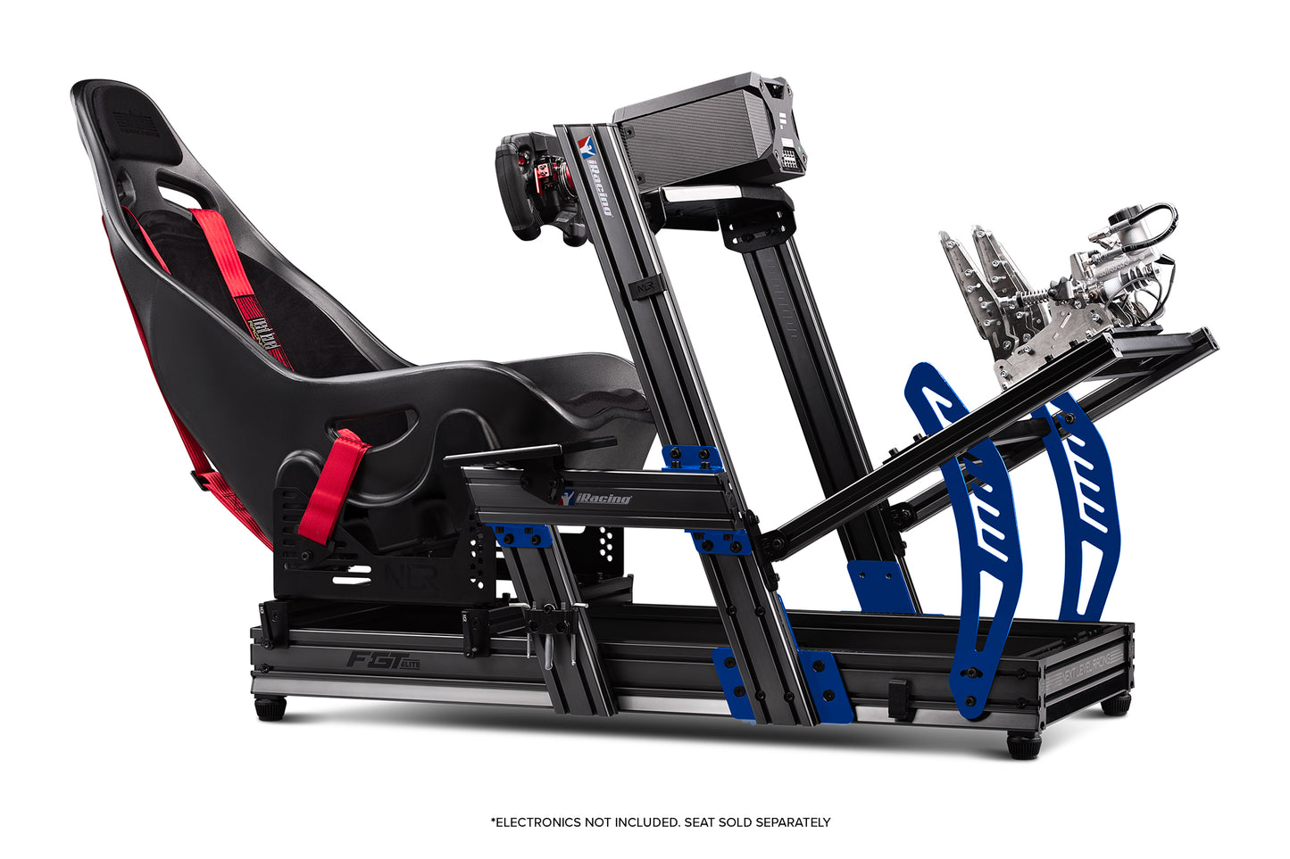 Next Level Racing Aluminum F-GT Elite Cockpit iRacing Edition