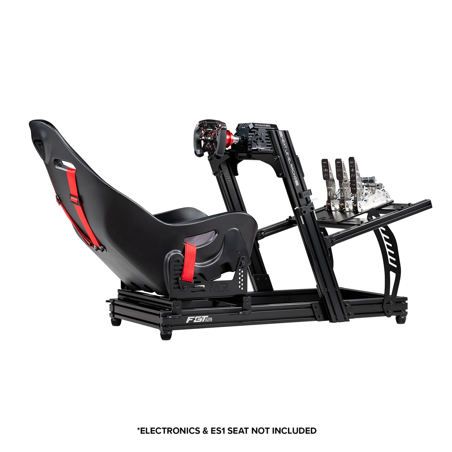 Next Level Racing Aluminum F-GT Elite LITE Cockpit - Wheel Bracket Edition