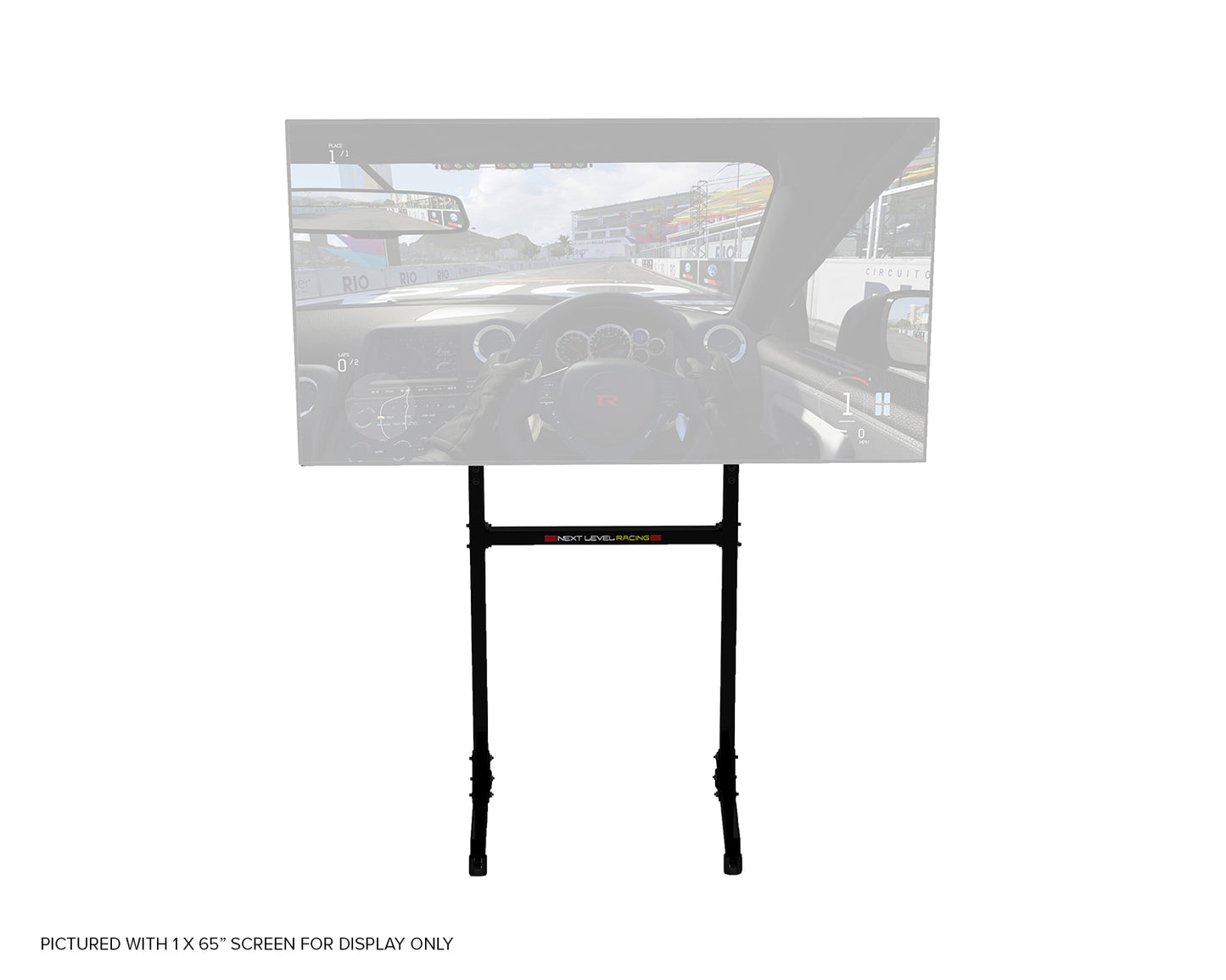 Next Level Racing Free Standing Single Monitor Stand
