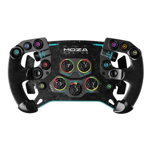 MOZA Racing GS V2 Formula Steering Wheel (Alcantara Grip)