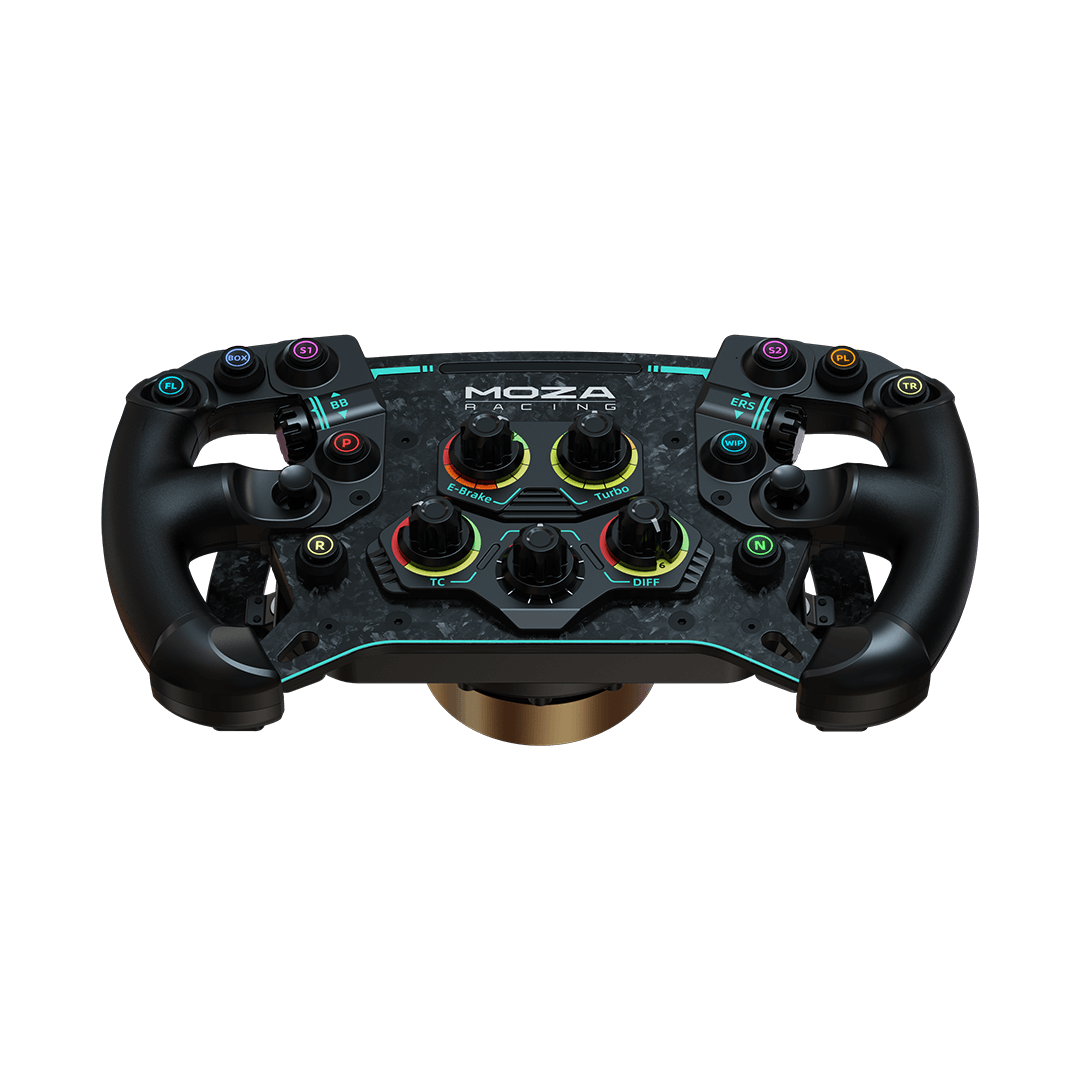 MOZA Racing GS V2 Formula Steering Wheel (Alcantara Grip)