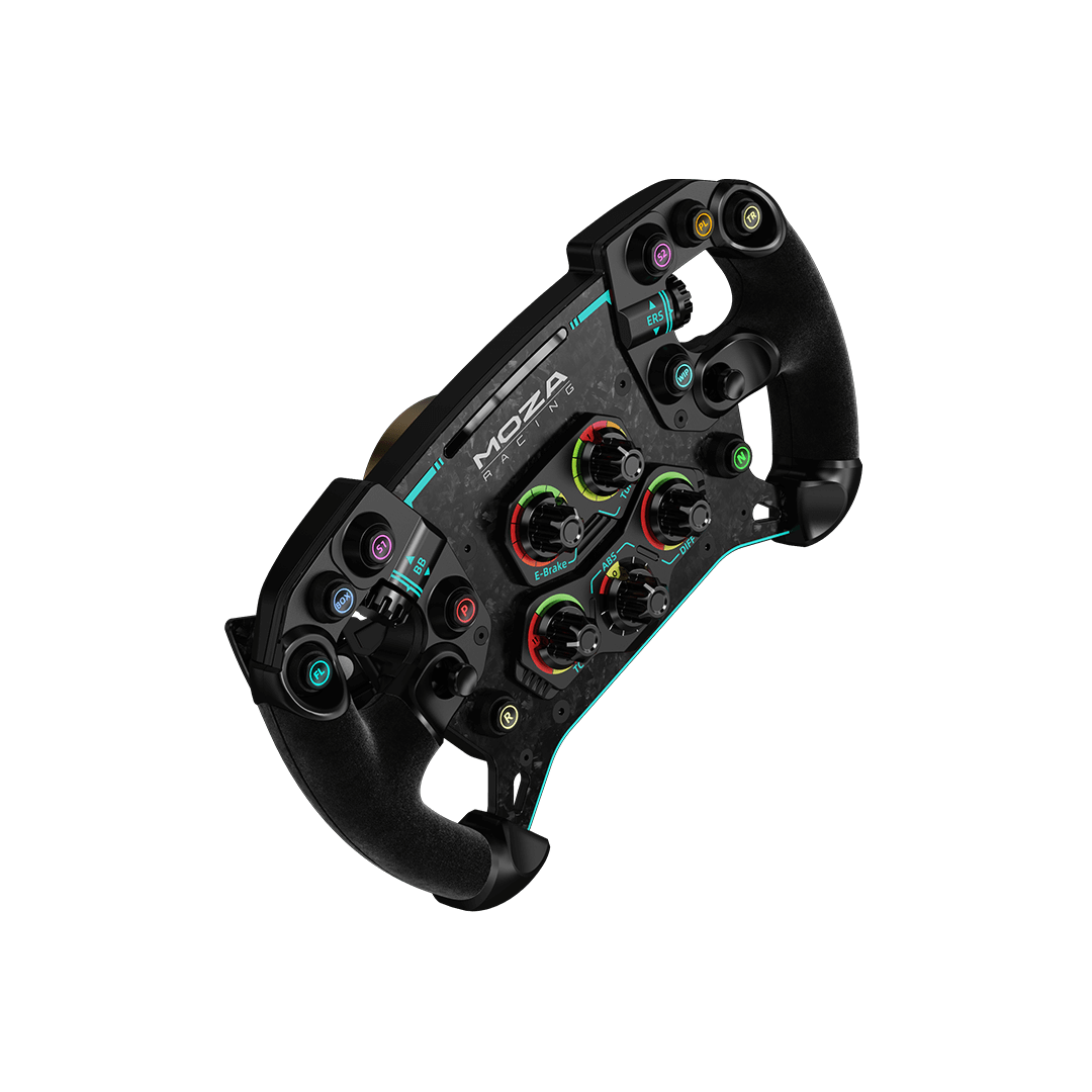 MOZA Racing GS V2 Formula Steering Wheel (Alcantara Grip)