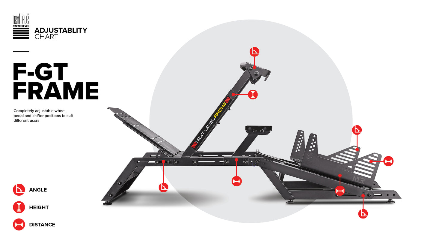 Next Level Racing F-GT Simulator Frame Only (no seat)