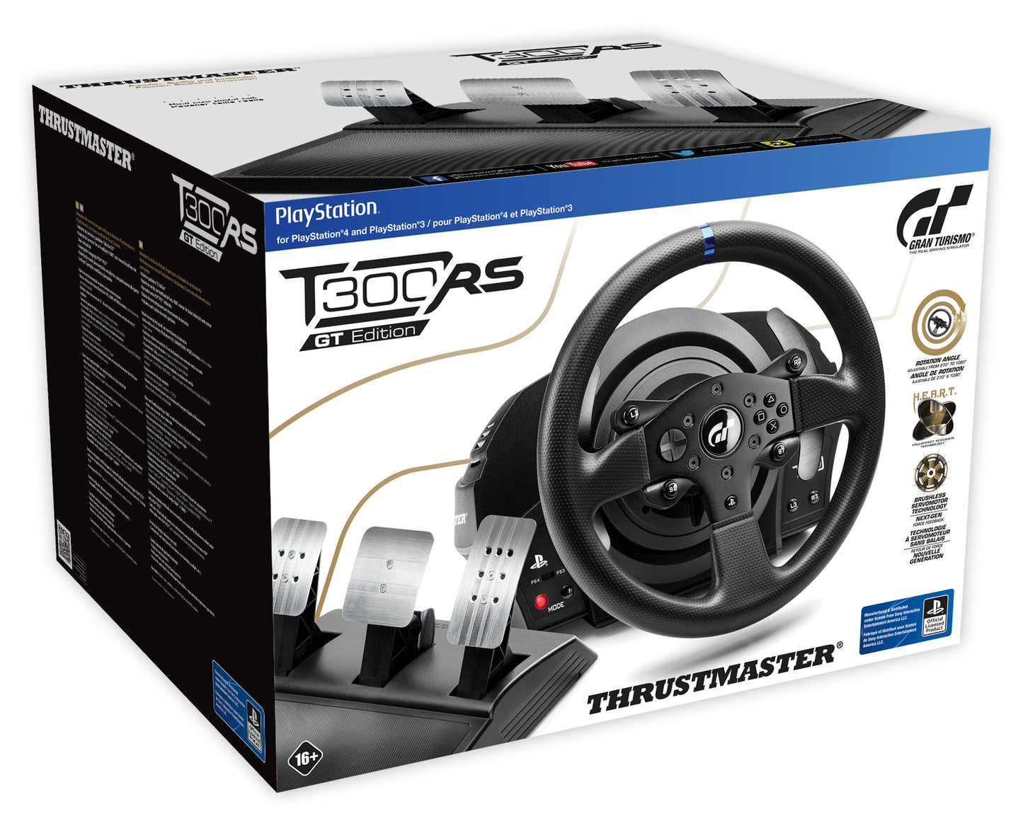 Thrustmaster T300 RS GT Force Feedback Racing Wheel