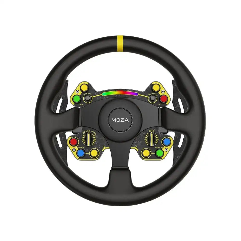 MOZA Racing RS V1 Nappa Leather-wrapped GT Steering Wheel