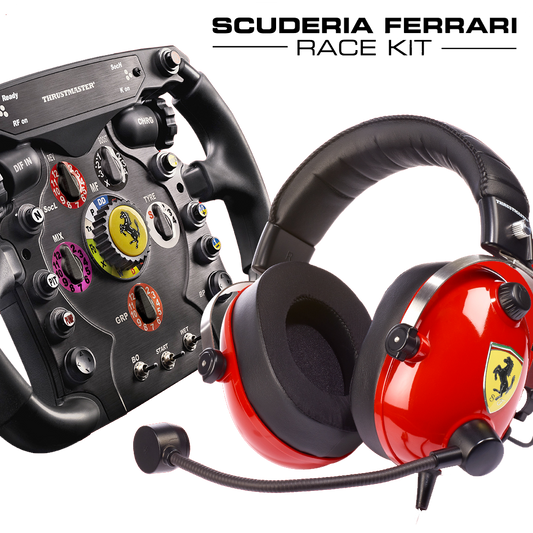 Thrustmaster Scuderia Ferrari F1 wheel & headset