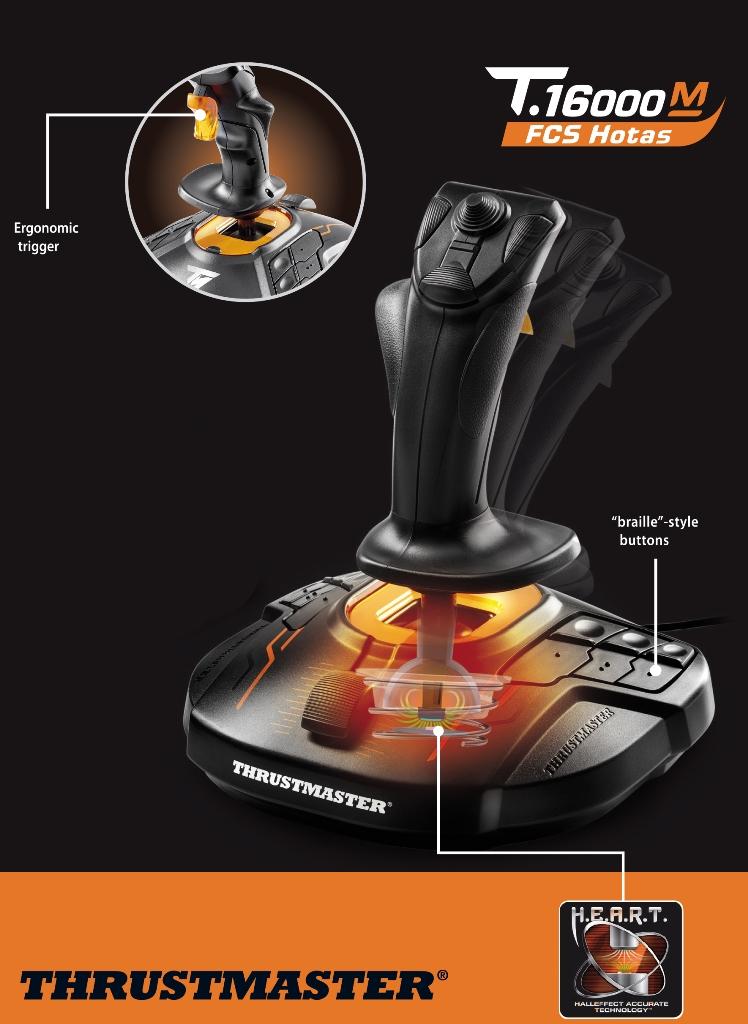 Thrustmaster T.16000M Flight Control Stick (FCS)