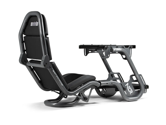 Next Level Racing F-GT Pro Formula and GT Racing Simulator Cockpit - Grey Edition