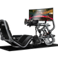 Next Level Racing F-GT Pro Formula and GT Racing Simulator Cockpit - Grey Edition