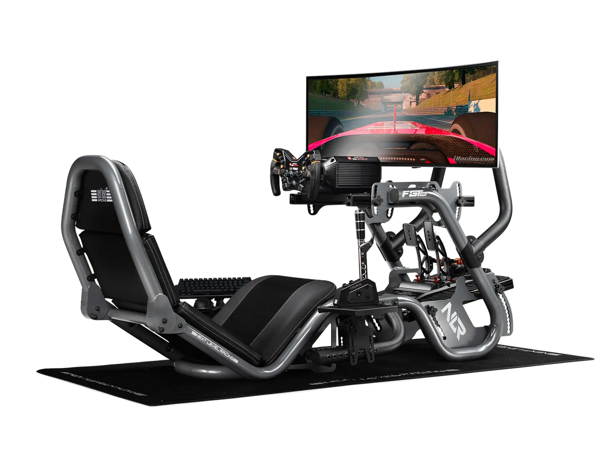 Bike Racing Sim Pit NEXT LEVEL RACING F-GT SIMULATOR COCKPIT (MATT BLACK) – Pit Lane Sim Racing