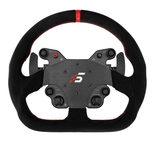 SIMAGIC GT1-D Flat Bottom Steering Wheel (Alcantara)