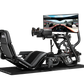 Next Level Racing F-GT Pro Formula and GT Racing Simulator Cockpit - Black Edition