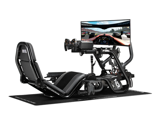 Next Level Racing F-GT Pro Formula and GT Racing Simulator Cockpit - Black Edition