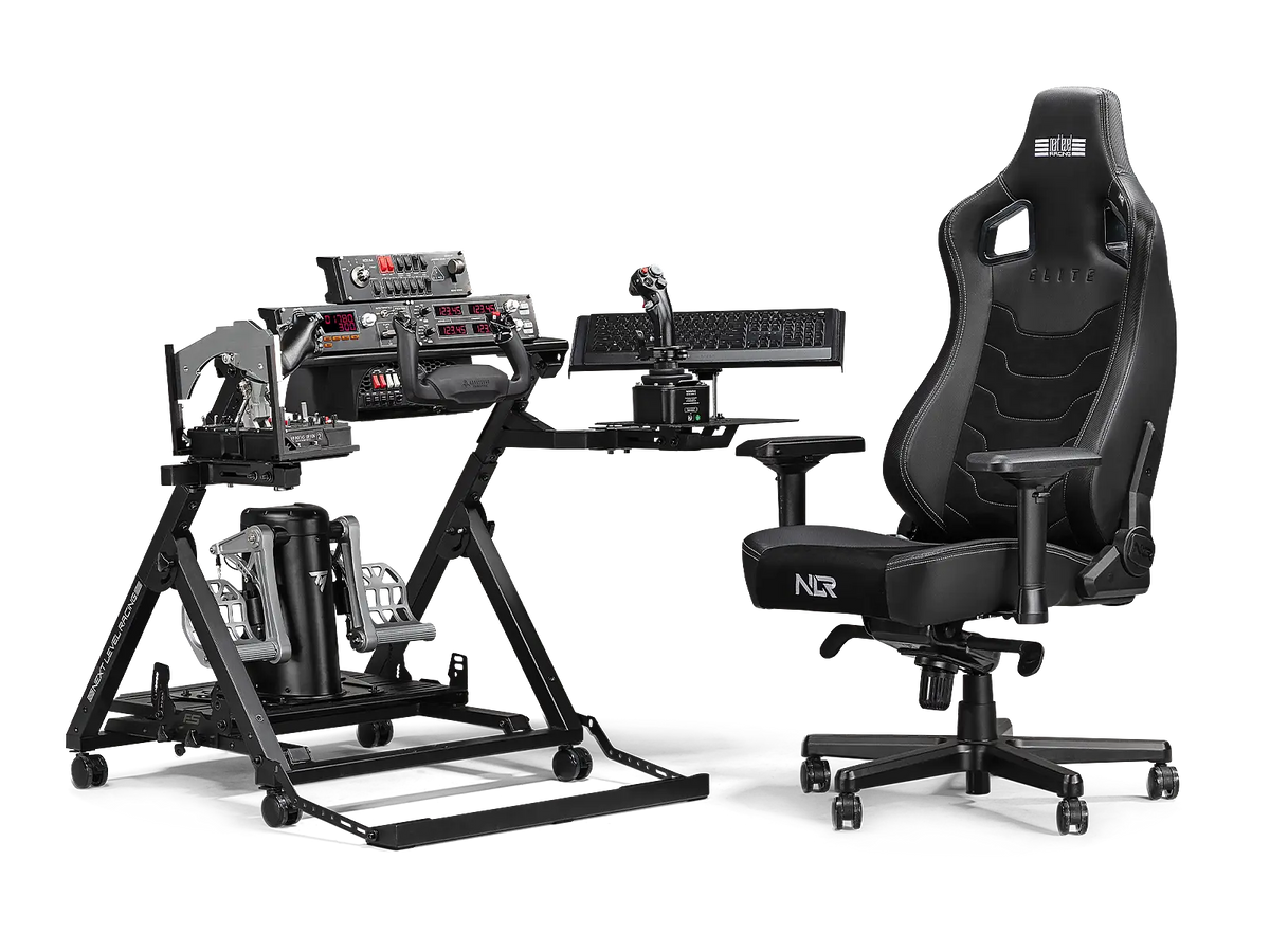 Flight Simulator Racks Next Level Racing Flight Simulator Stand PRO – Pit Lane Sim Racing