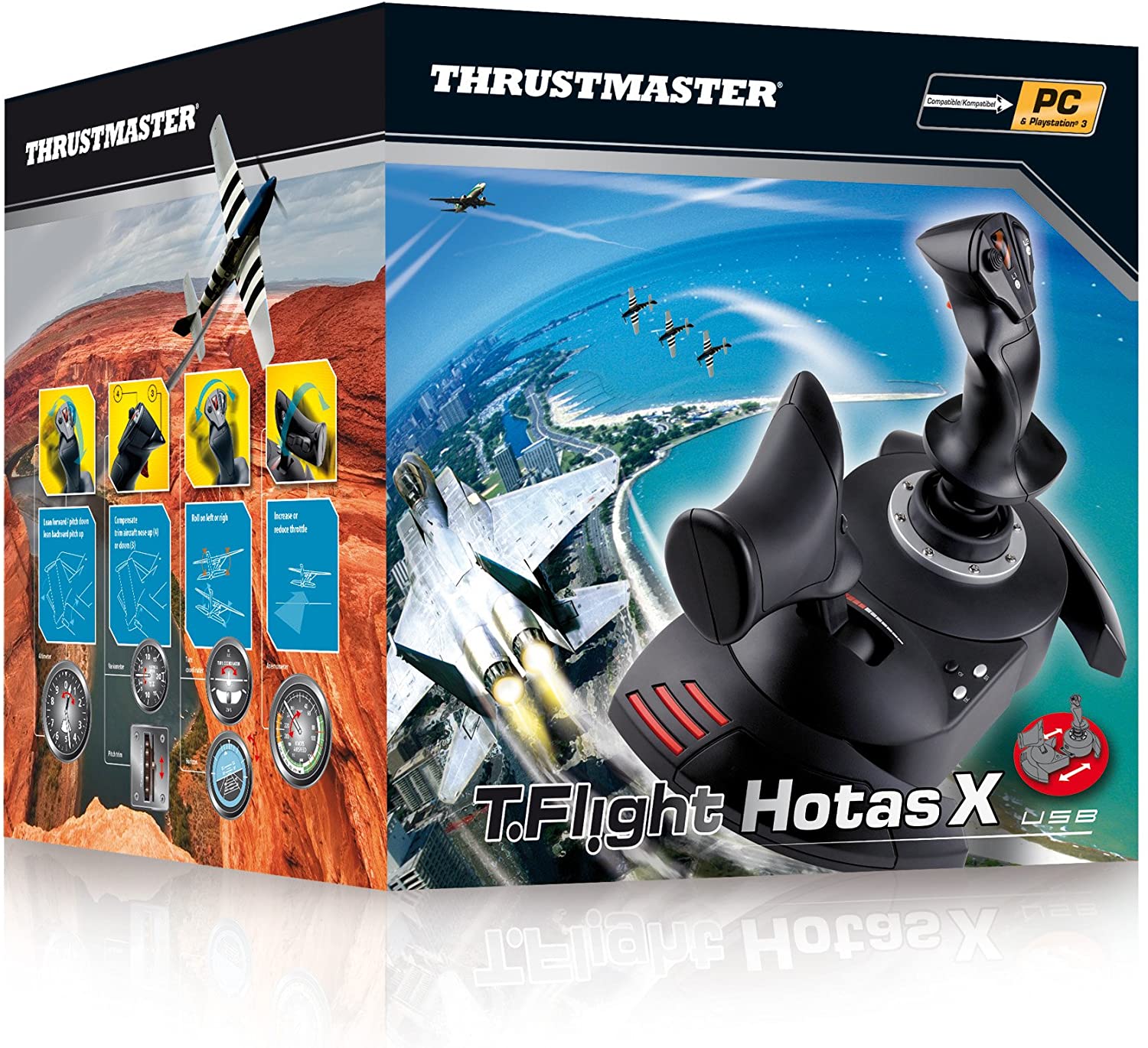 Thrustmaster T.Flight HOTAS X – Pit Lane Sim Racing