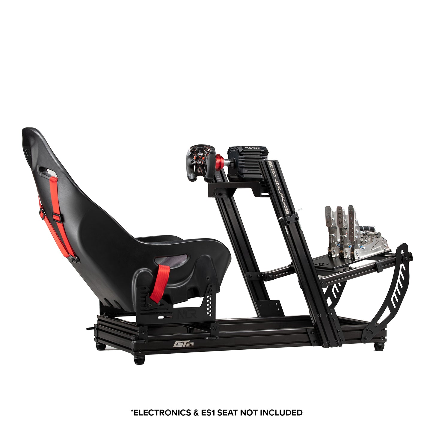 Next Level Racing Aluminum F-GT Elite LITE Cockpit - Wheel Plate Edition