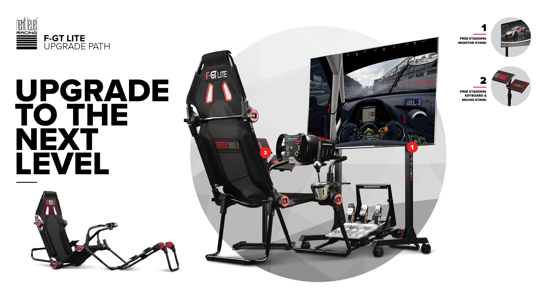 NEXT LEVEL RACING F-GT LITE SIMULATOR COCKPIT – Pit Lane Sim Racing