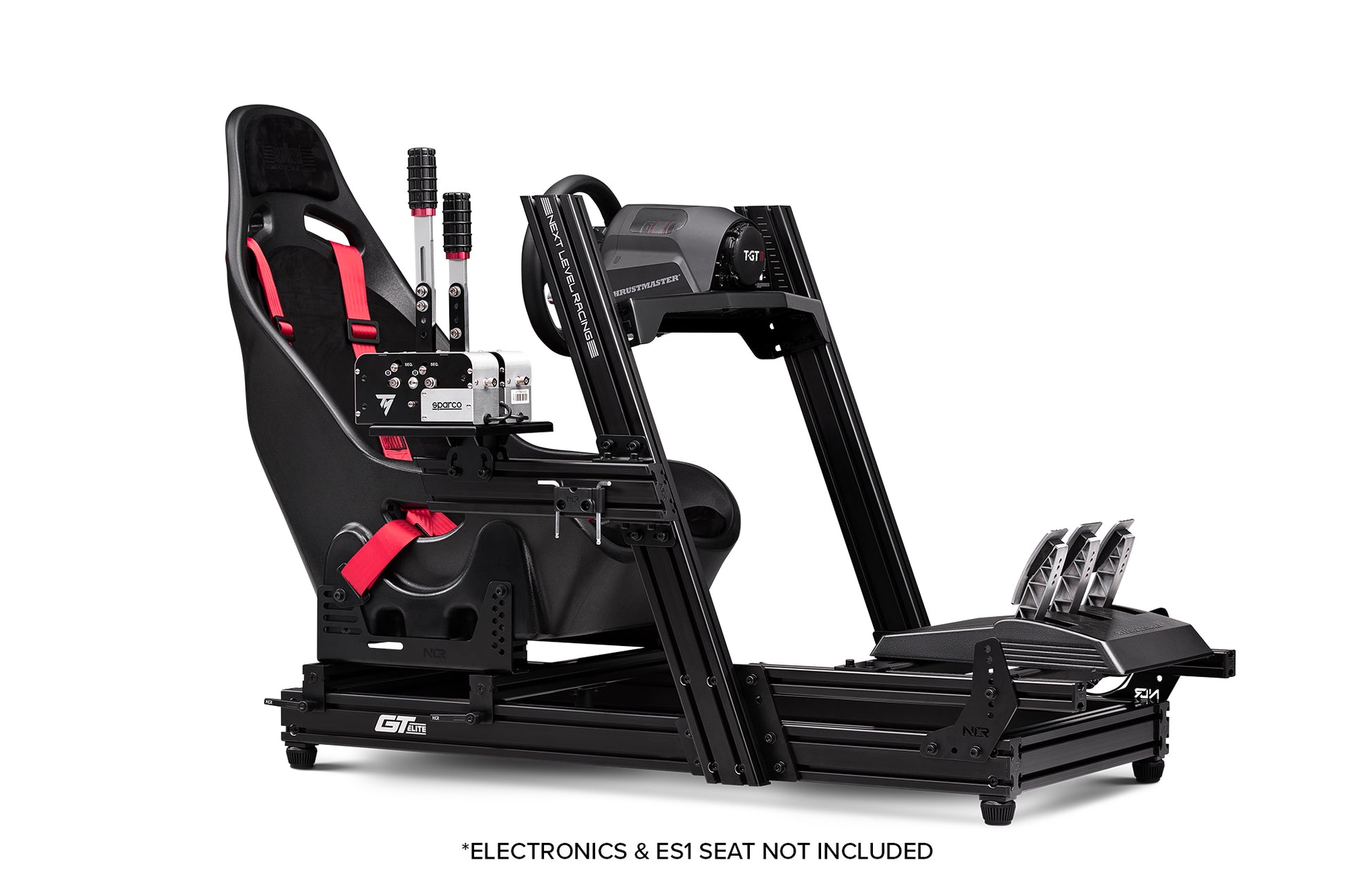 next level racing pedal plate NEXT LEVEL RACING GT Elite Aluminum 8020 Cockpit Wheel Plate Edition – Pit Lane Sim Racing