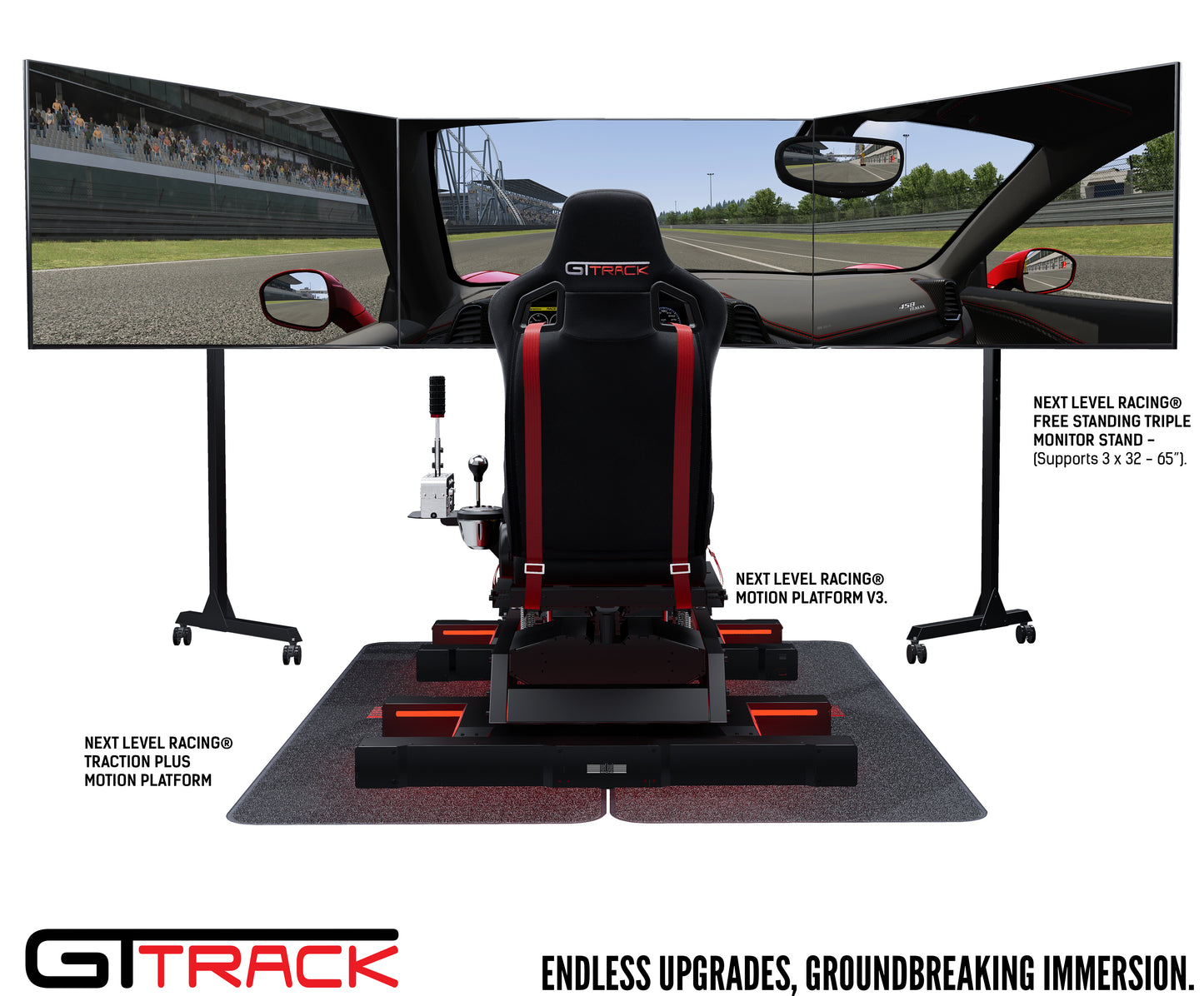 Next Level Racing GT Track Simulator Cockpit
