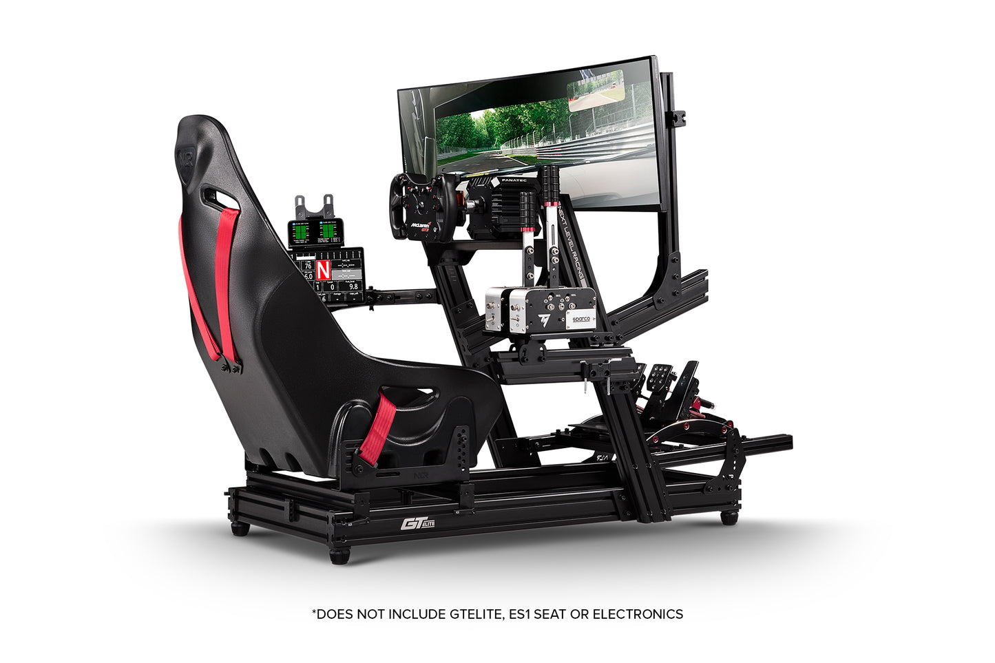Next Level Racing GT Elite Cockpit Mount Monitor Stand - Carbon Grey