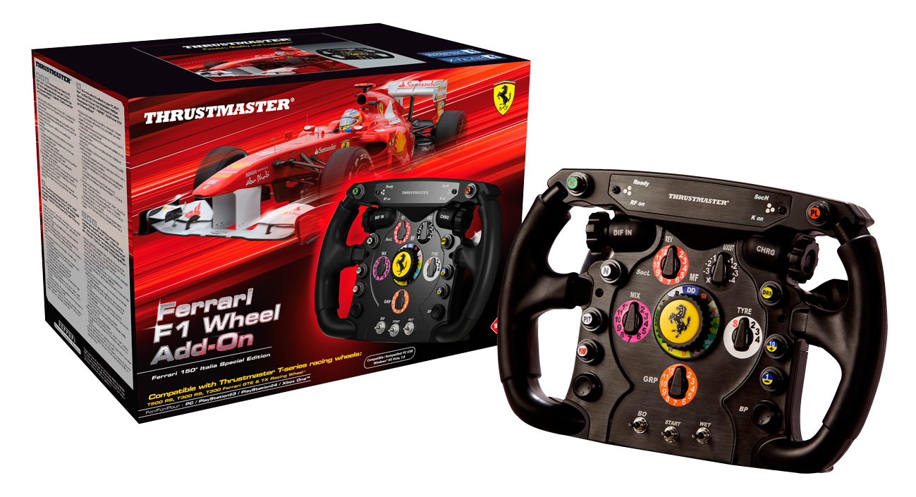 エンタメ/ホビーThrustmaster T500RS Ferrari F1 Wheel