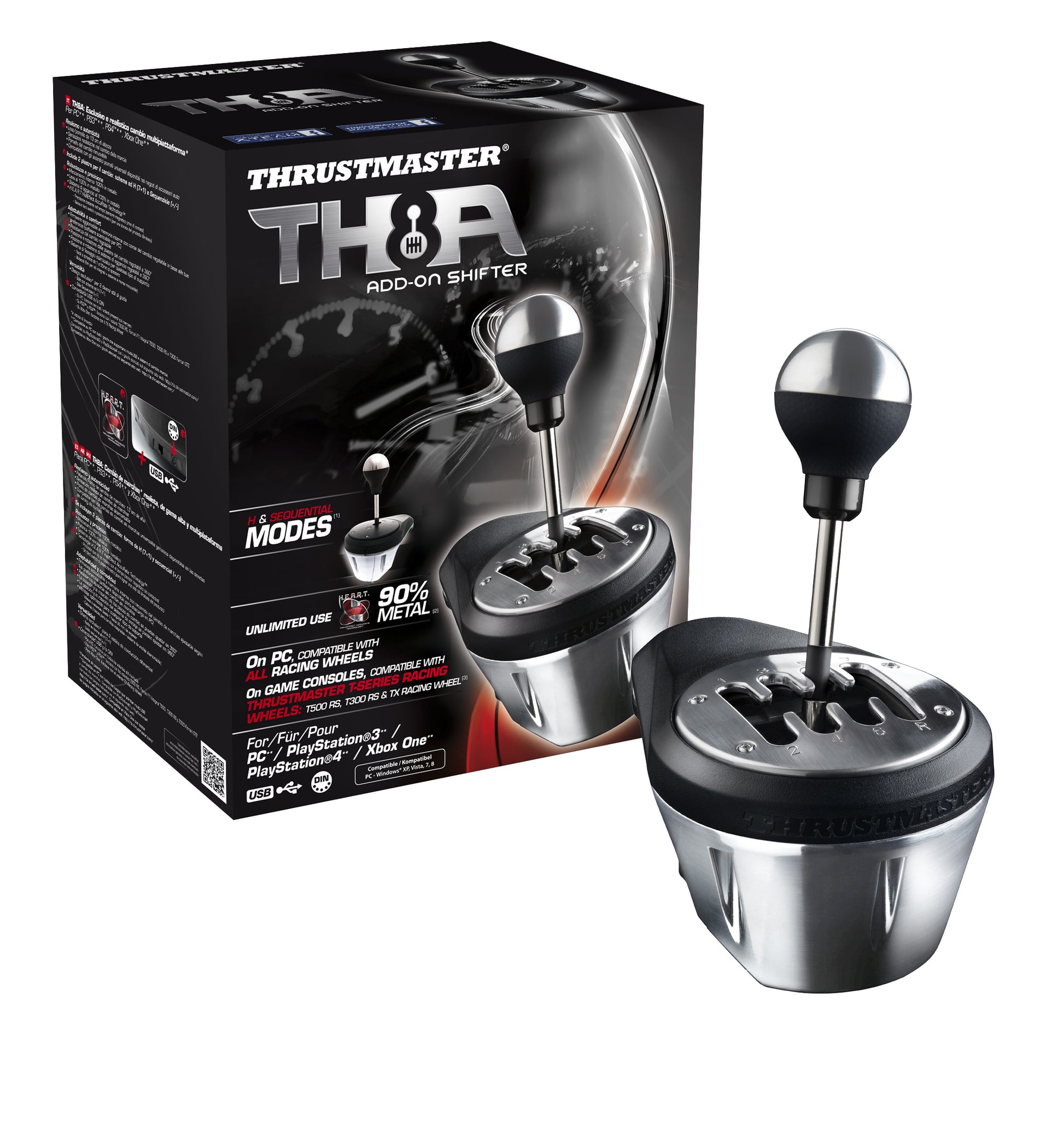 gear shifters ps4 THRUSTMASTER TH8A ADD-ON SHIFTER PS4/XB1/PS3/PC – Pit Lane Sim Racing