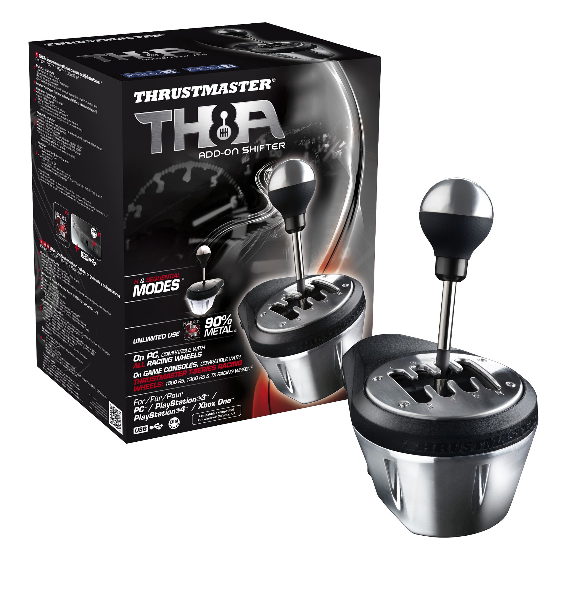 Sequential Shift Plate to Fit Thrustmaster TH8A Gear Shifter 
