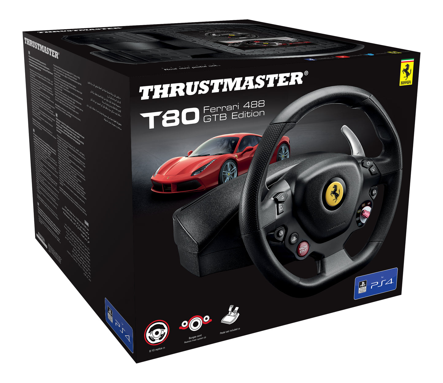 Thrustmaster T80 Ferrari 488 GTB Racing Wheel