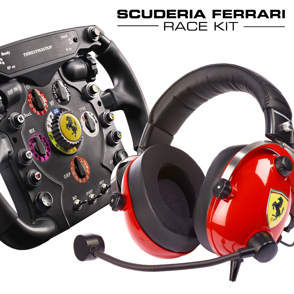 THRUSTMASTER SCUDERIA FERRARI RACE KIT – Pit Lane Sim Racing