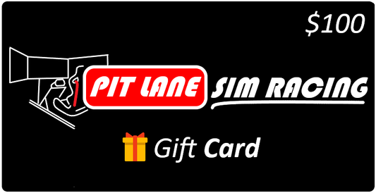 Pit Lane Sim Racing $100 Gift Card